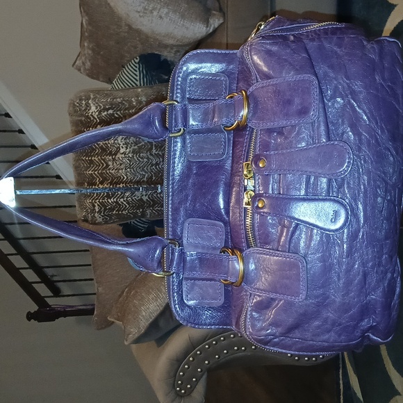 Chloe euc authentic vintage genuine leather oversized handbag - Picture 6 of 17